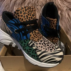 Animal Print Sneakers